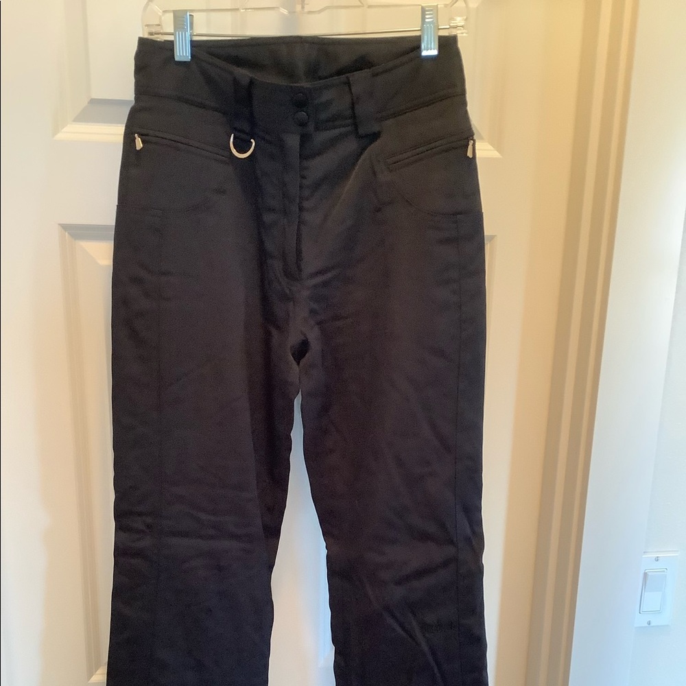 Marker Ski Snow Pants Black Like New Size 6L Nice!
